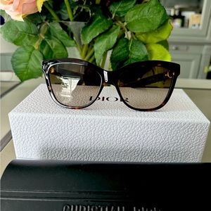 Christian Dior Sunglasses 30MontaigneMini-Bi CD400171 52F Havana/Brown Gradient